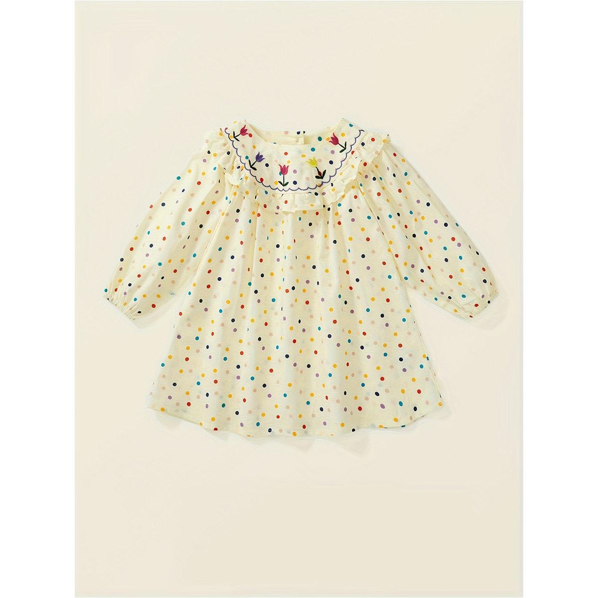 Styli Girls Polka Dot Print Cotton Top-girls-clothing-blousesandshirts-image-1