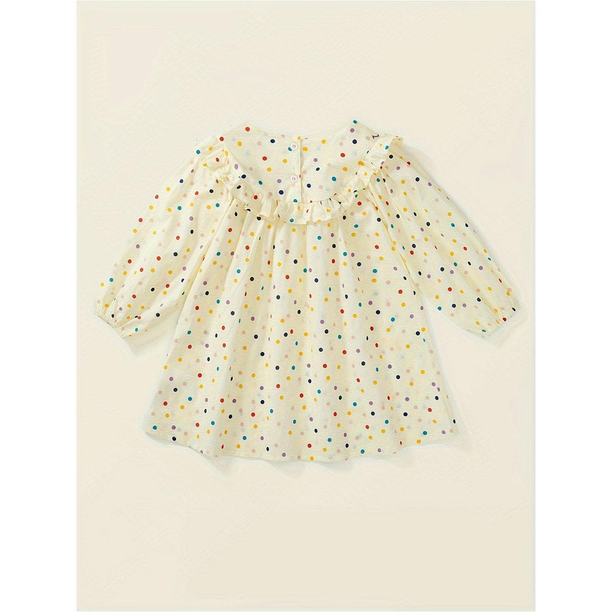 Styli Girls Polka Dot Print Cotton Top-girls-clothing-blousesandshirts-image-2