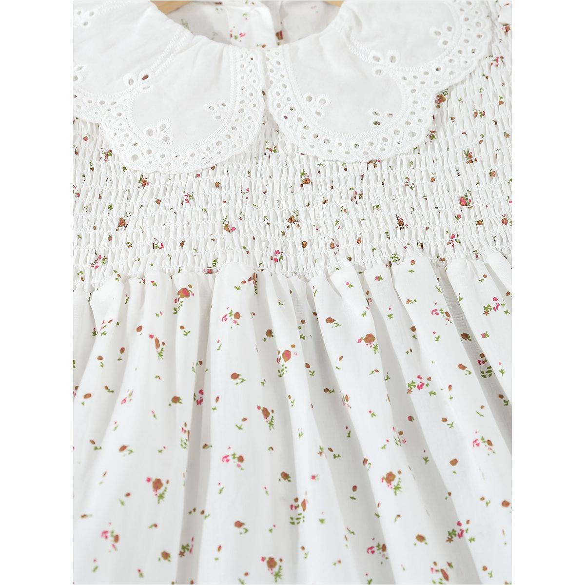 فستان بطبعة ديتسي وياقة بيتر بان-girls-clothing-dressesandjumpsuits-image-4