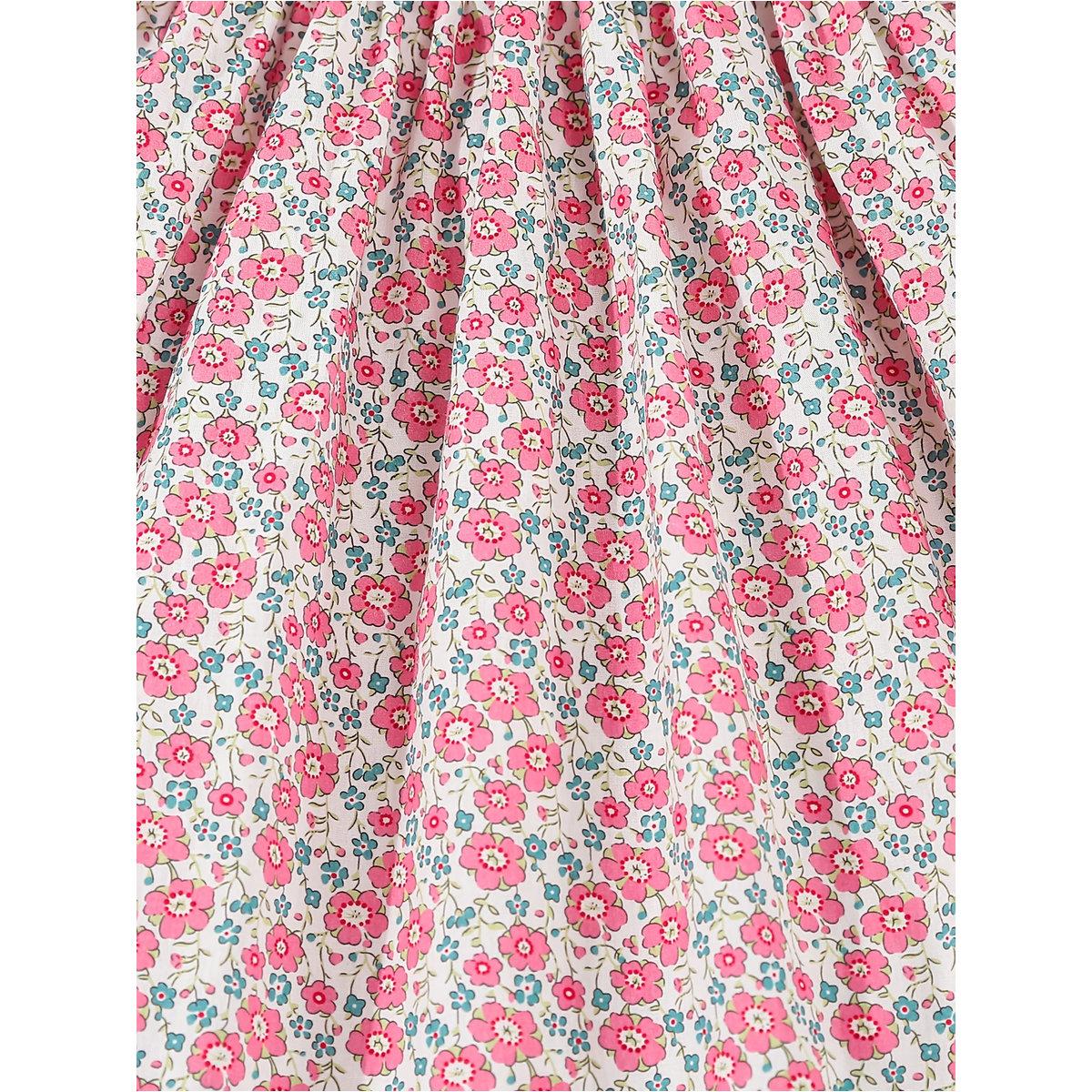 Take Two Girls Floral Smocked Dress with Puff Sleeves-girls-clothing-dressesandjumpsuits-image-5