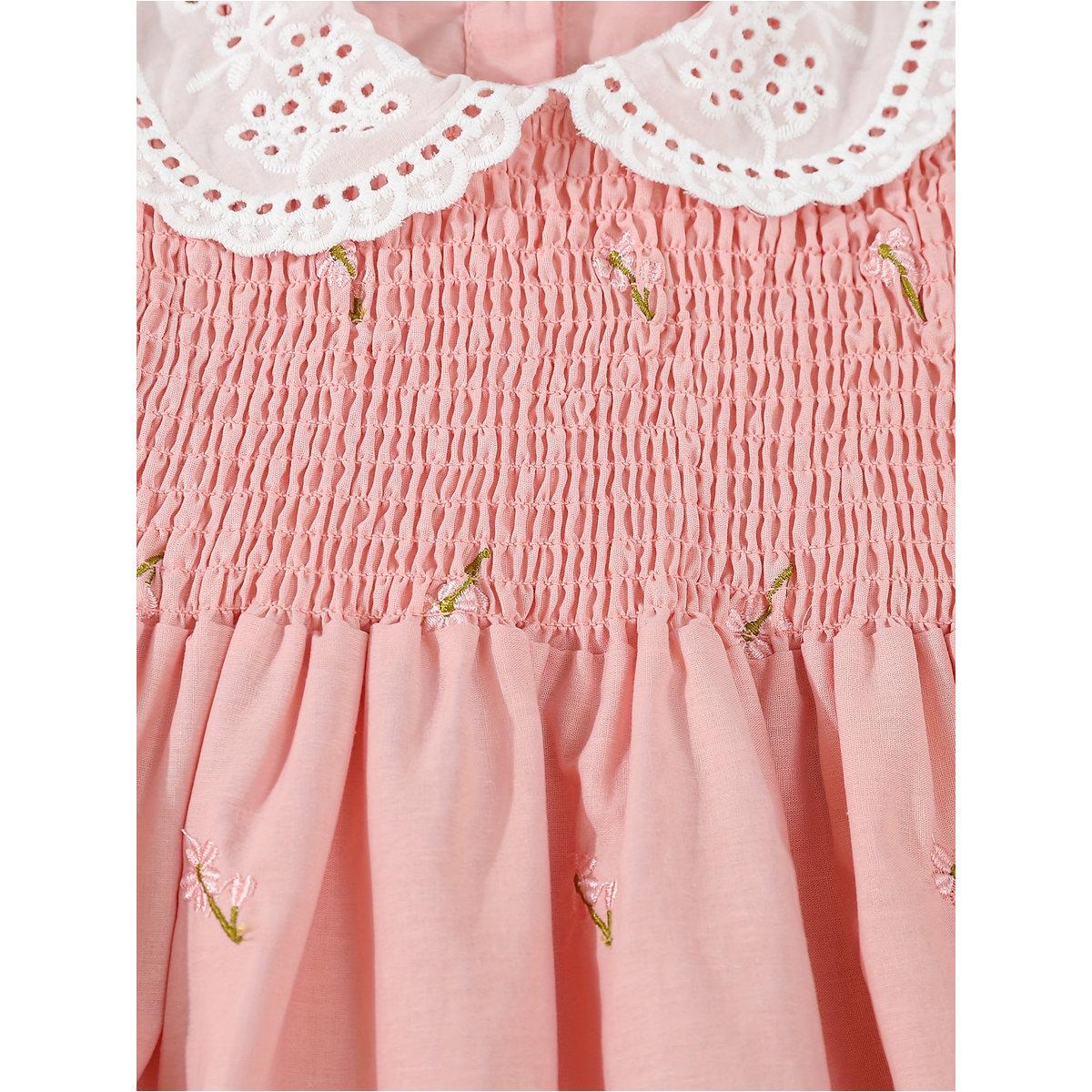 Styli Girls Cotton Floral Embroidery Dress-girls-clothing-dressesandjumpsuits-image-3