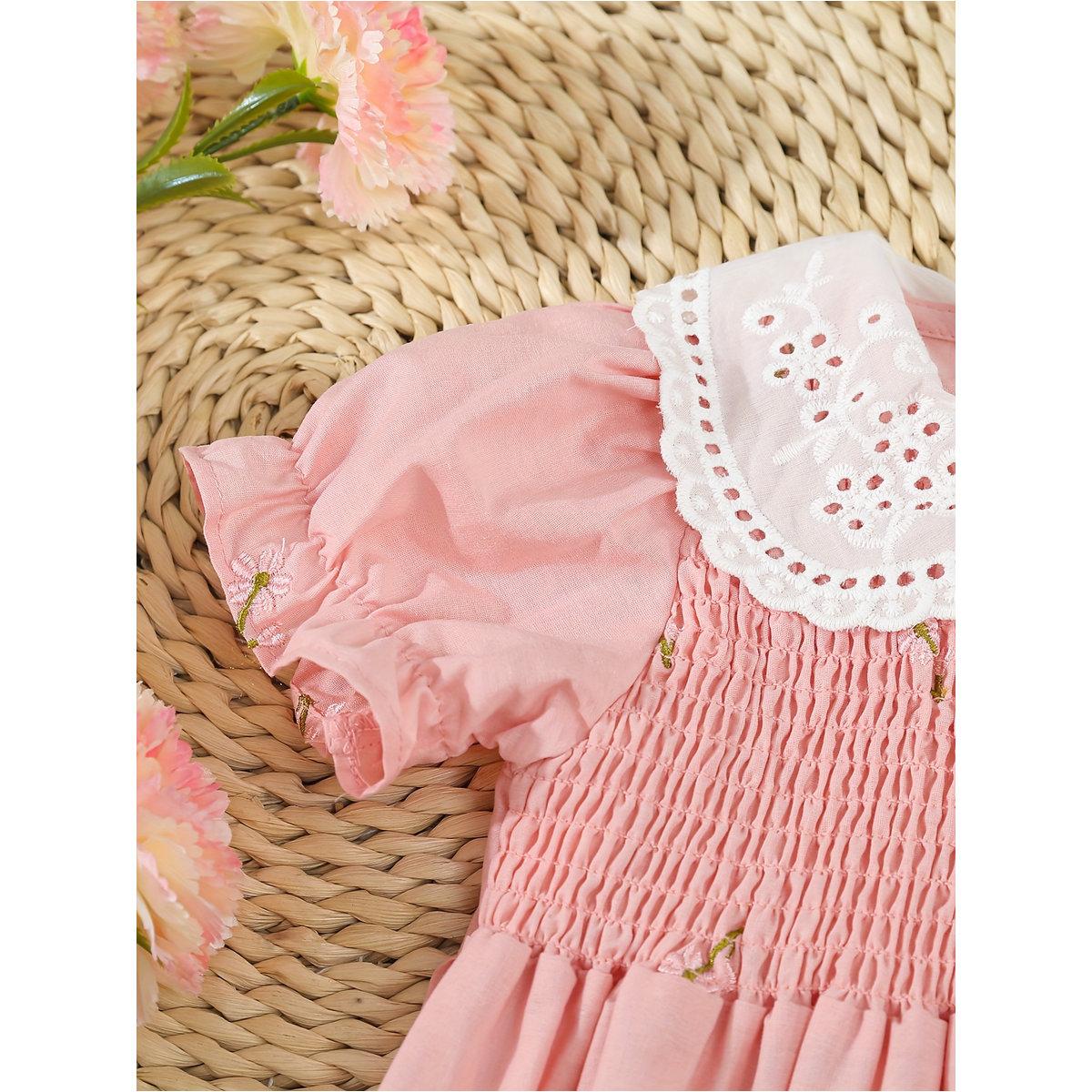 Styli Girls Cotton Floral Embroidery Dress-girls-clothing-dressesandjumpsuits-image-5