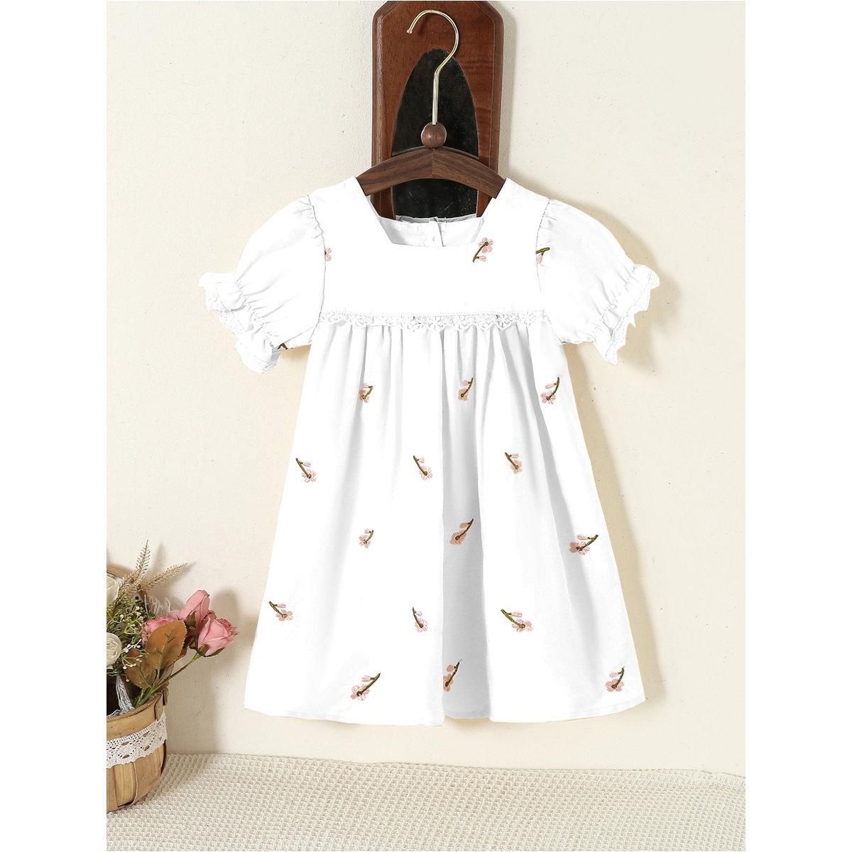 Styli Girls Floral Embroidery Dress-girls-clothing-dressesandjumpsuits-image-1
