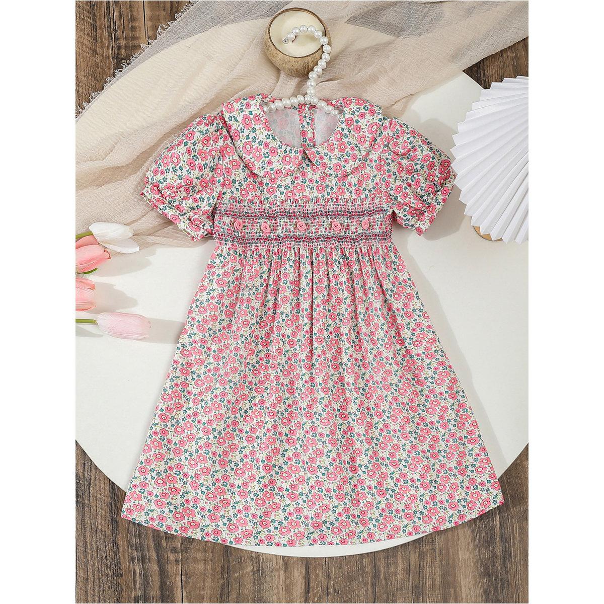 فستان بياقة بيتر بان-girls-clothing-dressesandjumpsuits-image-1
