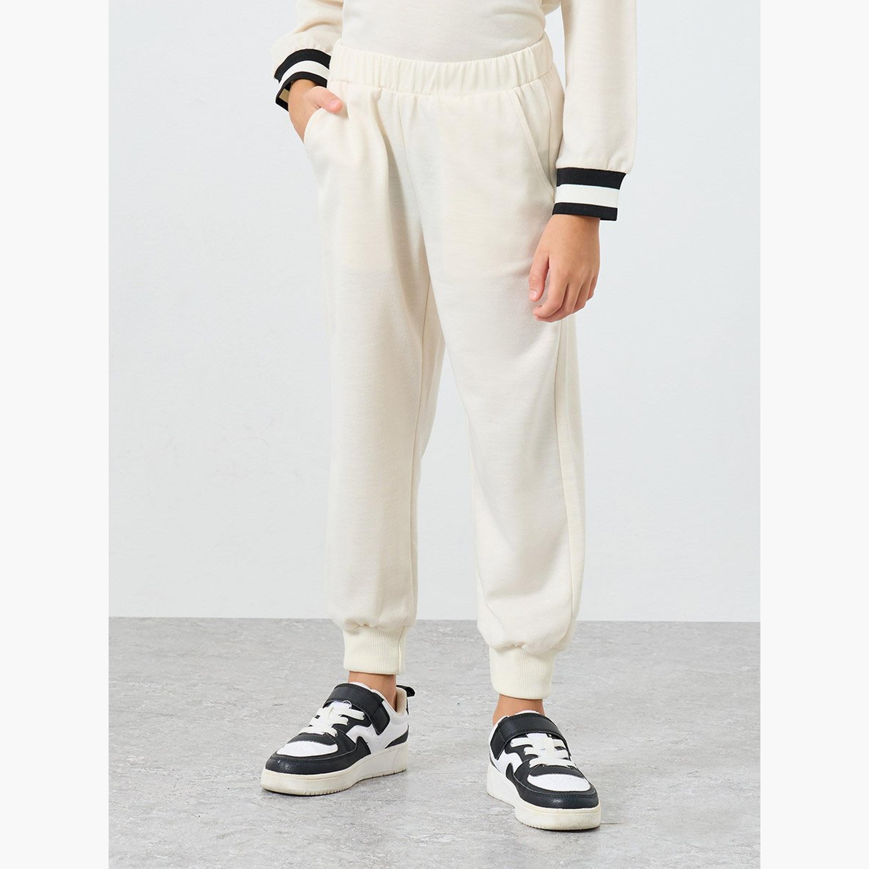 Styli Boys Half Zip Printed Polo and Joggers Set-boys-clothing-setsandcoords-image-4
