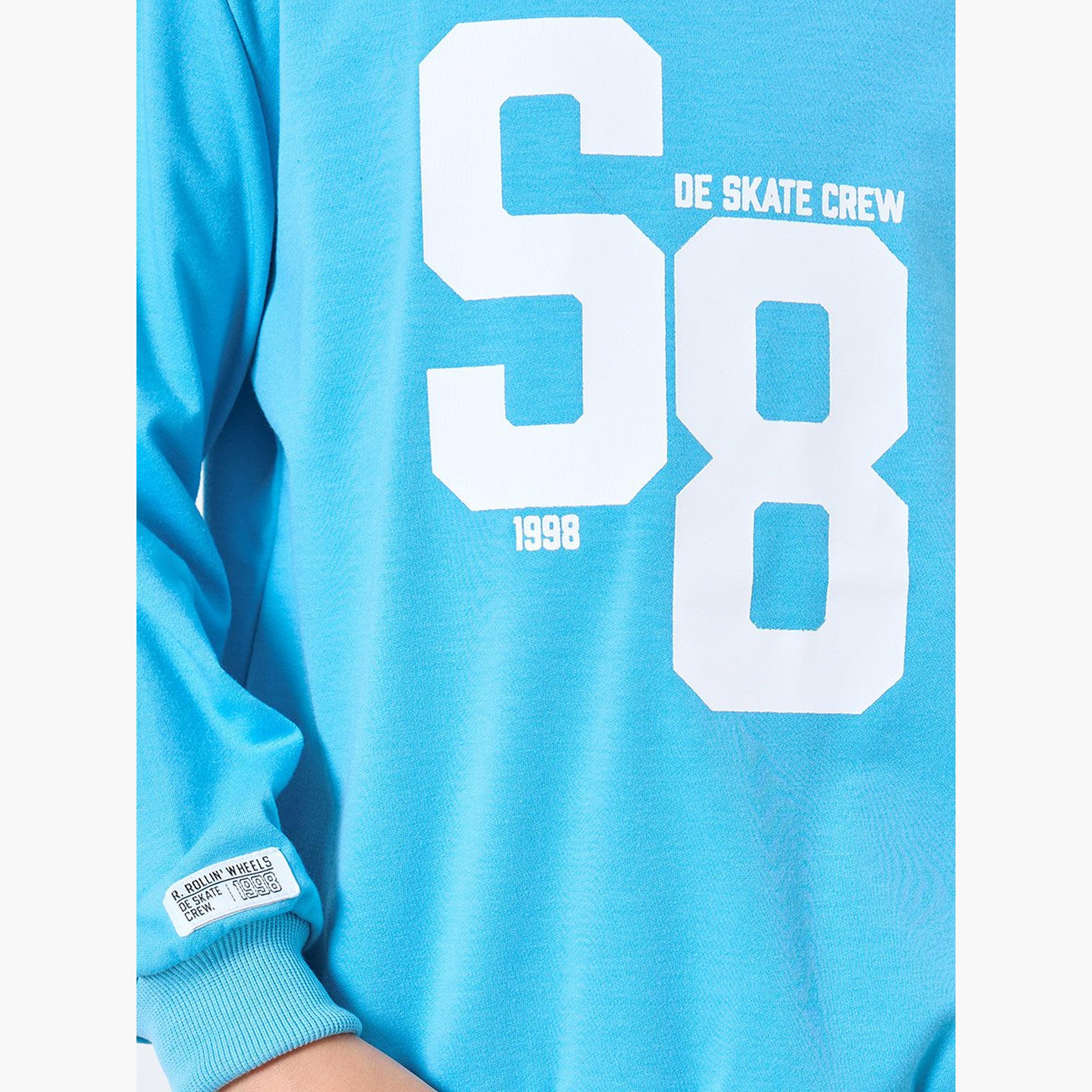طقم من بنطال جوغر وسويت شيرت بطبعة جرافيك-boys-clothing-setsandcoords-image-3