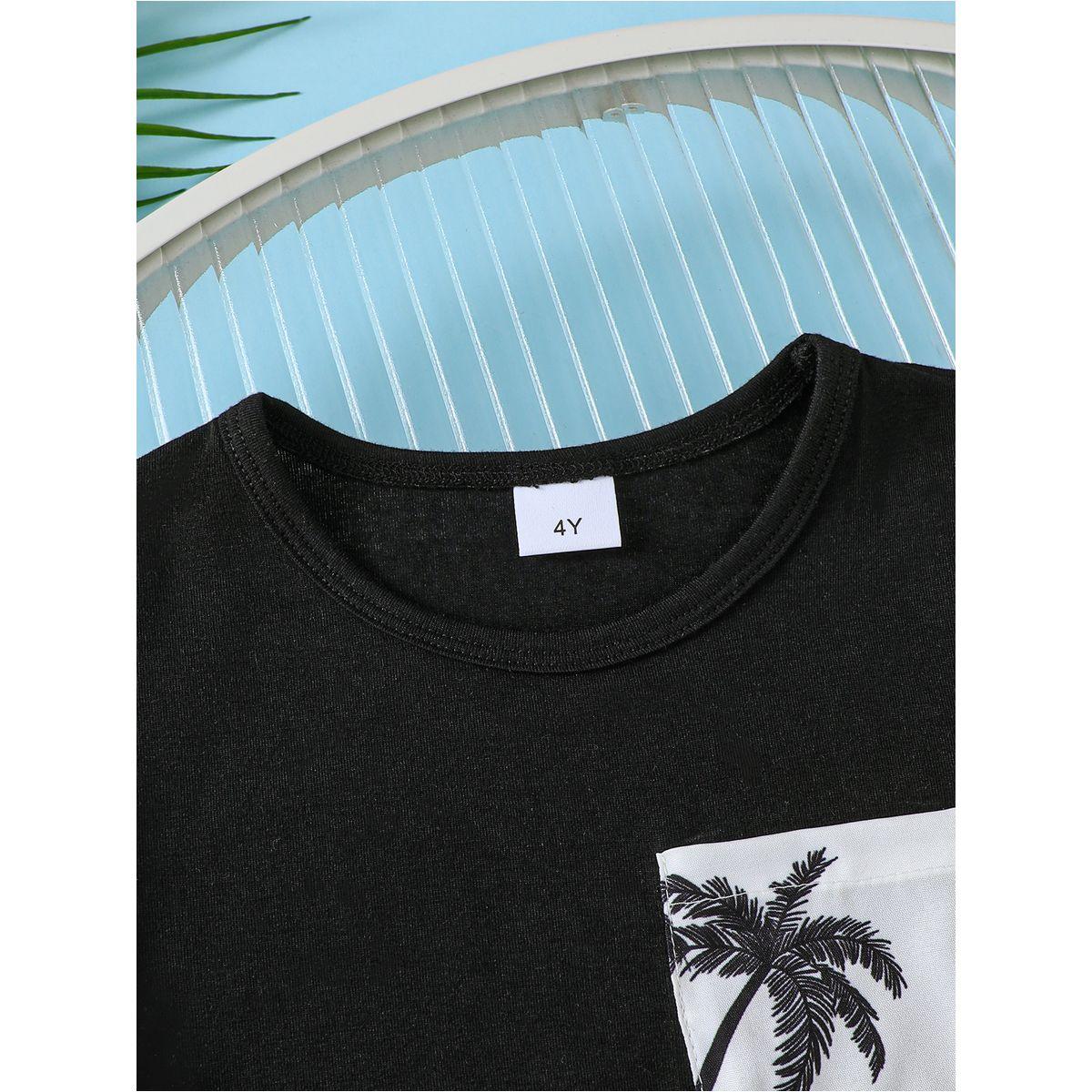 مجموعة من شورت وتيشيرت بطبعة استوائية-boys-clothing-setsandcoords-image-6