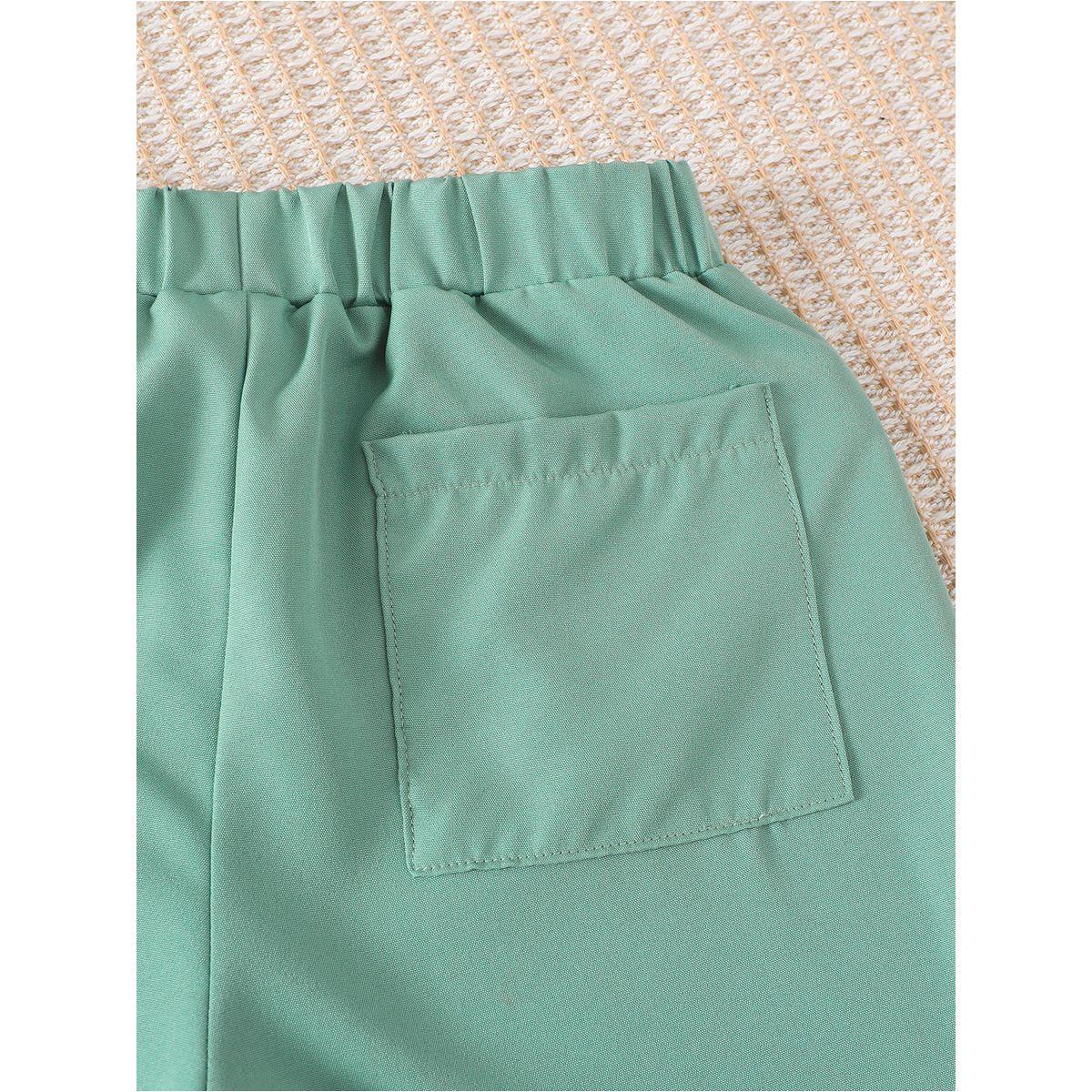 مجموعة من شورت وتيشيرت مخطط بأزرار-boys-clothing-setsandcoords-image-9