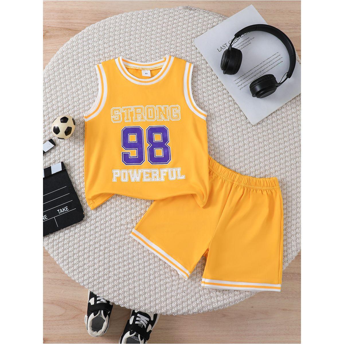 مجموعة من شورت وبلوزة تانك بطبعة فارسيتي-boys-clothing-setsandcoords-image-1