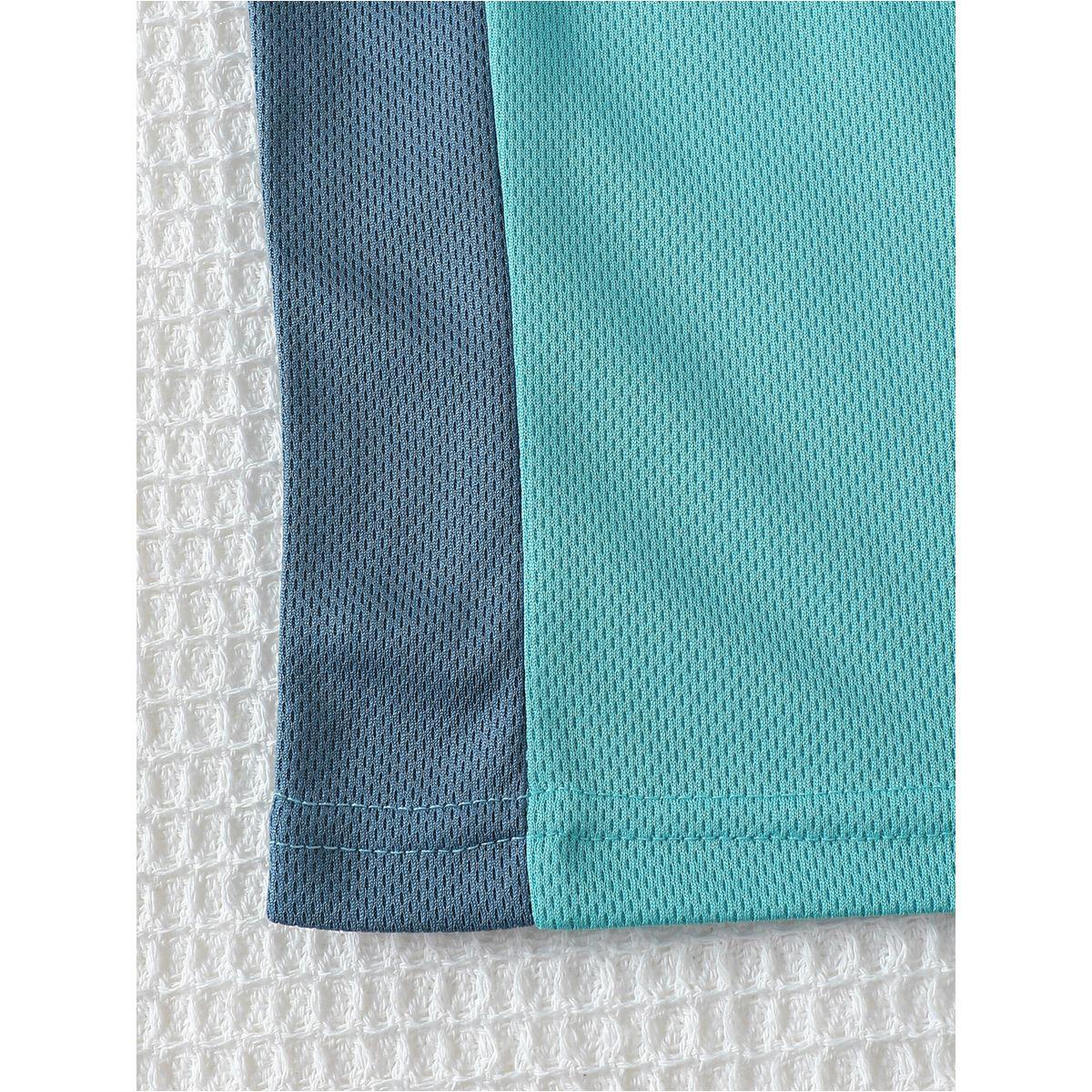 Styli Boys Blue Contrast Panel Tank and Shorts Set-boys-clothing-setsandcoords-image-5