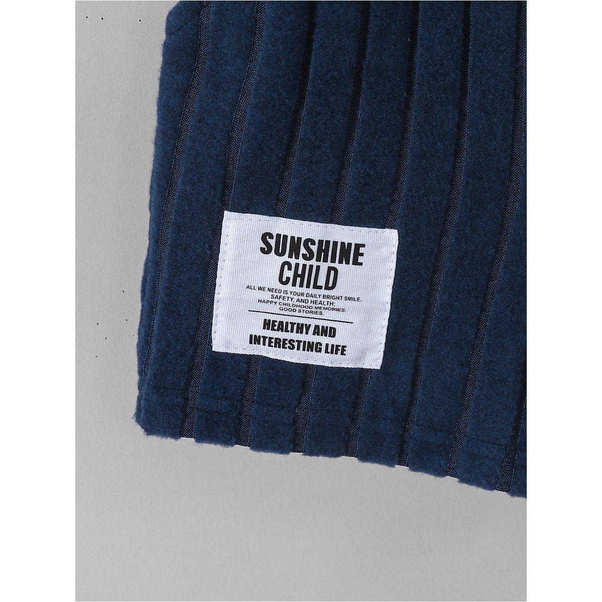 مجموعة من شورت وتيشيرت بياقة بولو بنمط كتل الالوان-boys-clothing-setsandcoords-image-8