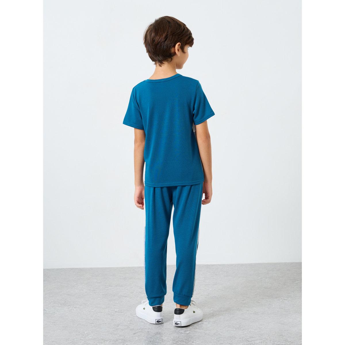 طقم من بنطال جوغر وتيشيرت بنمط كُتل الألوان-boys-clothing-setsandcoords-image-5
