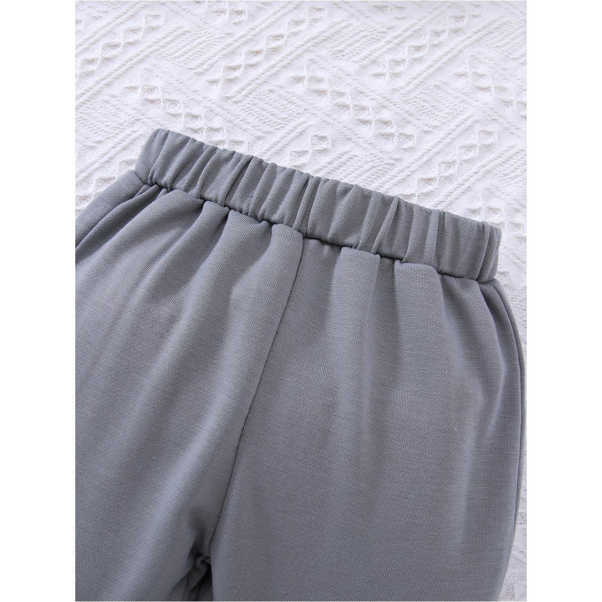 طقم من جوغر وقميص بطبعة مربعات-boys-clothing-setsandcoords-image-5