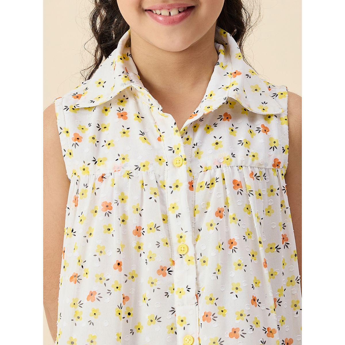 فستان مُطبع بتفاصيل أزرار-girls-clothing-dressesandjumpsuits-image-5