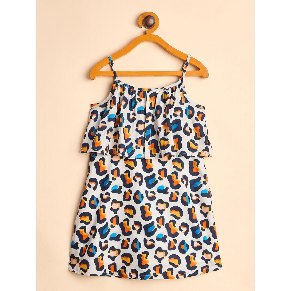 Stylo Bug Animal Print Strappy Dress-girls-clothing-dressesandjumpsuits-image-2