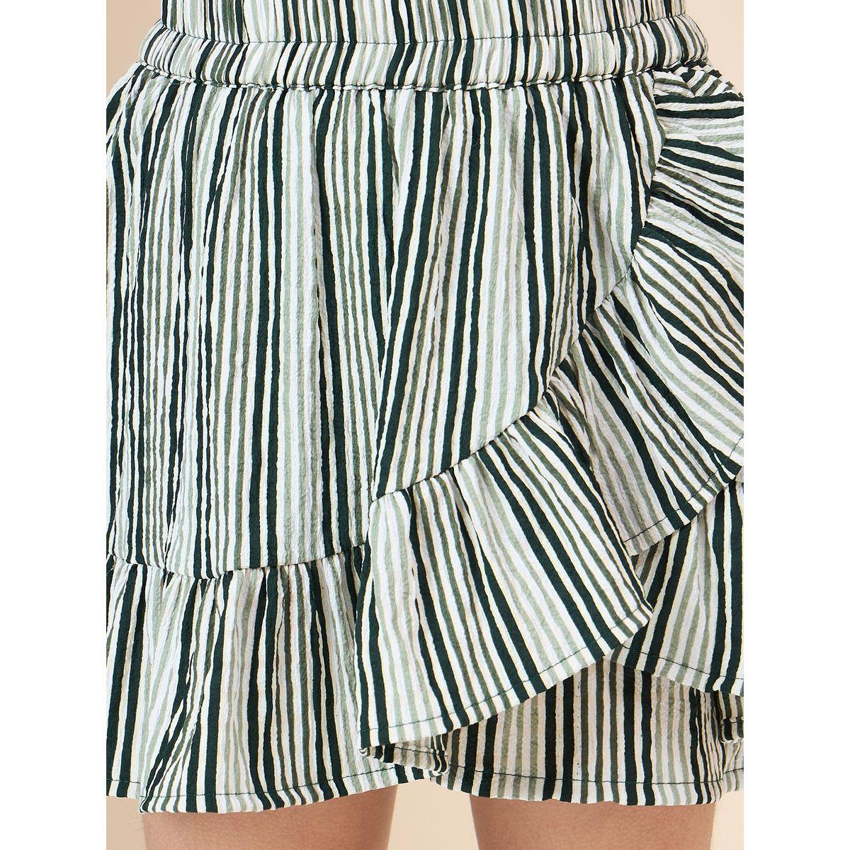 Stylo Bug Solid Tank and Striped Skorts Set-girls-clothing-setsandcoords-image-5