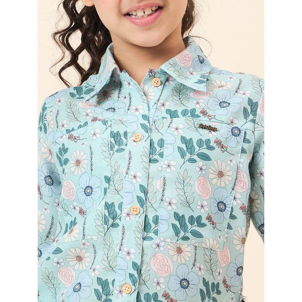 Stylo Bug All Over Print Shirt and Casual Pants Set-girls-clothing-setsandcoords-image-5