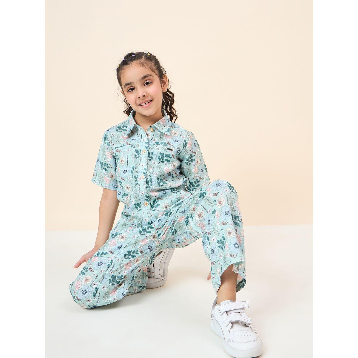 Stylo Bug All Over Print Shirt and Casual Pants Set-girls-clothing-setsandcoords-image-6