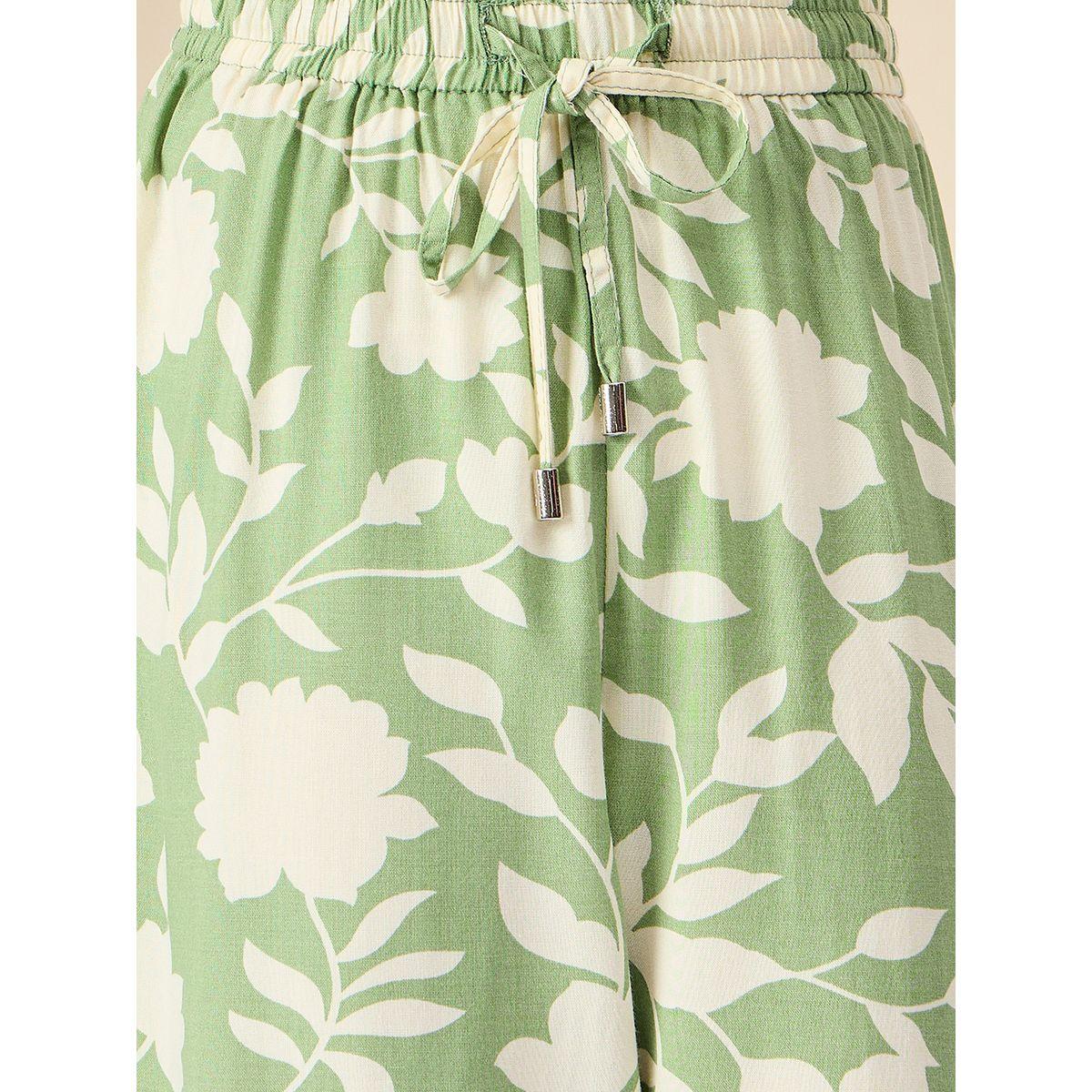 Stylo Bug Flower Print V Neck Top and Pants Set-girls-clothing-setsandcoords-image-6