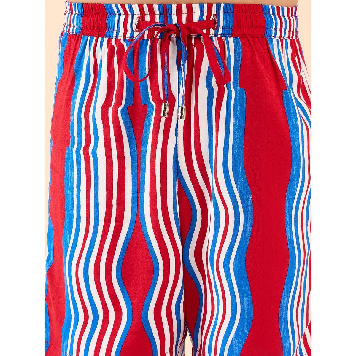 Stylo Bug Striped Print Collar Neck Shirt and Shorts Set-boys-clothing-setsandcoords-image-7