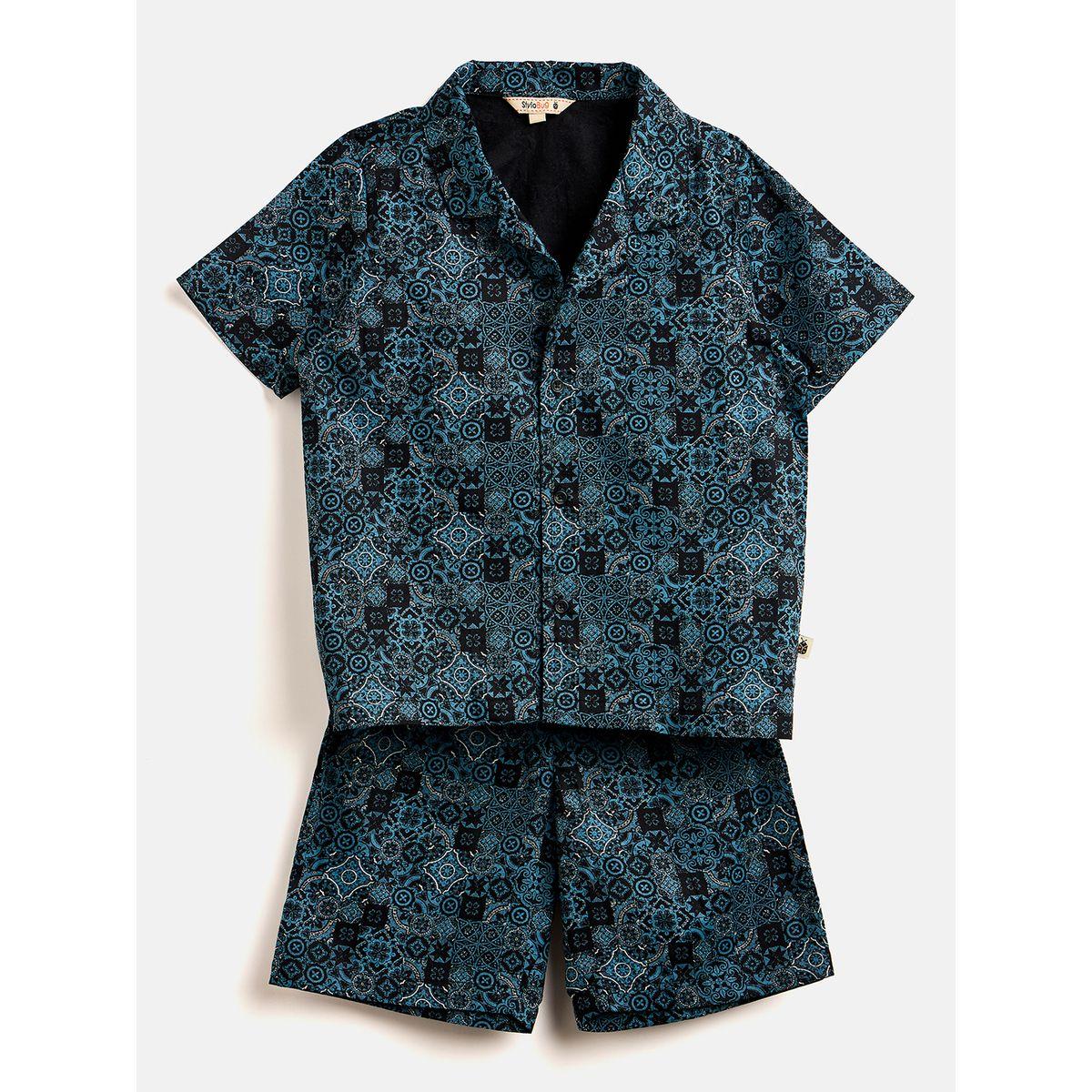 Stylo Bug All Over Print Shirt and Shorts Set-boys-clothing-setsandcoords-image-1