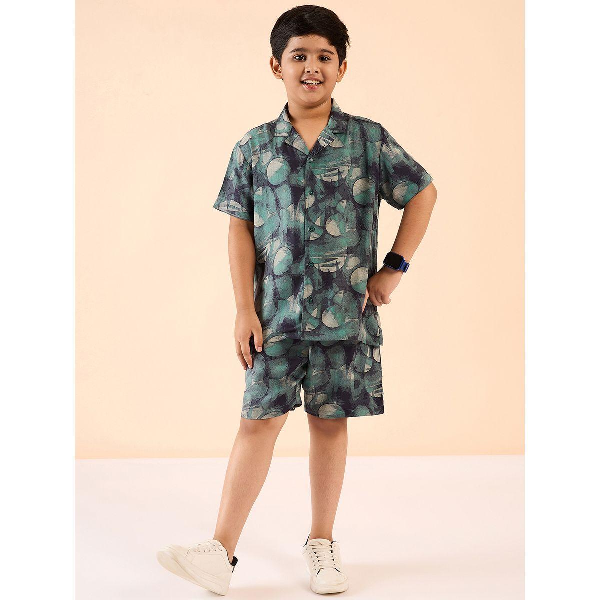 Stylo Bug All Over Print Shirt and Shorts Set-boys-clothing-setsandcoords-image-1