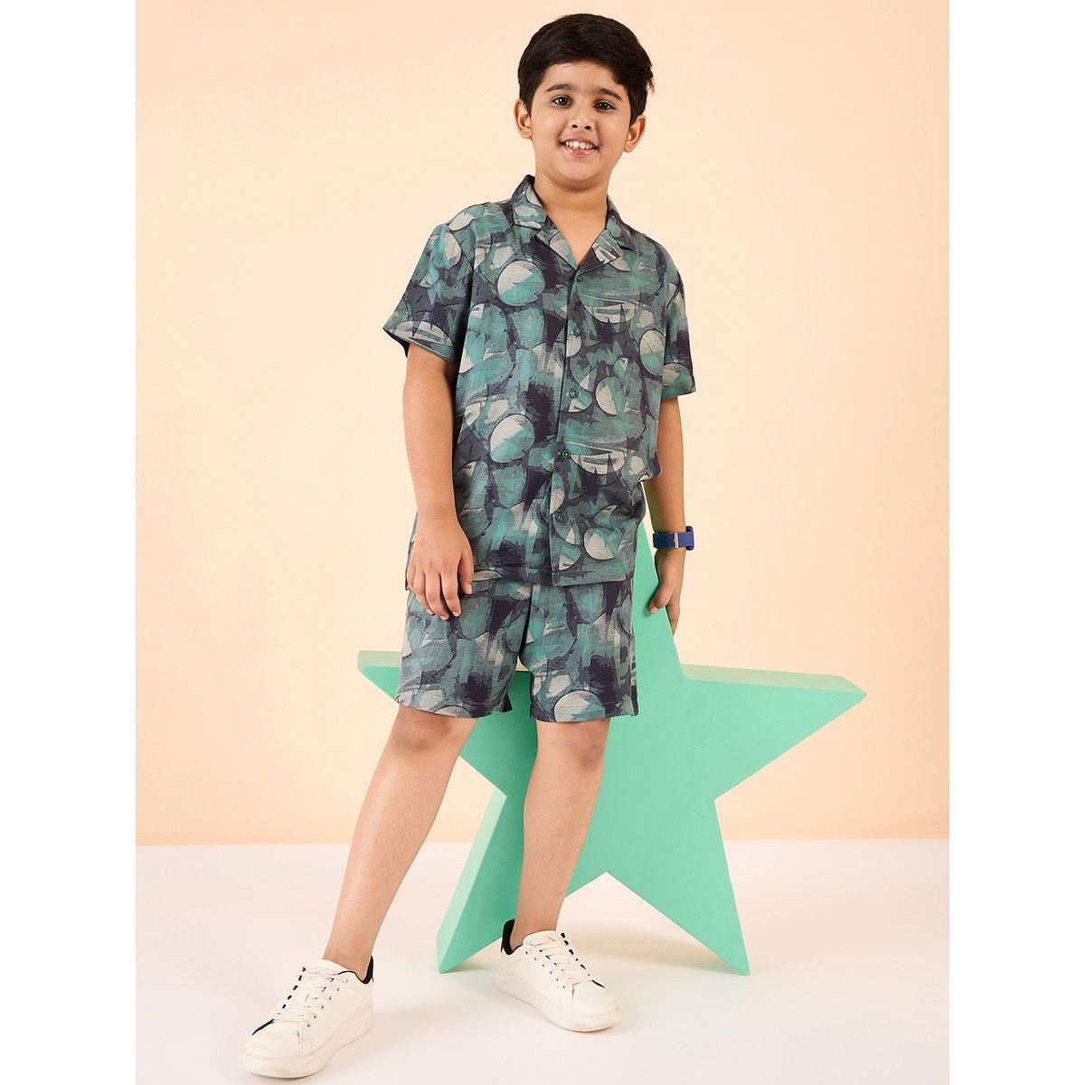Stylo Bug All Over Print Shirt and Shorts Set-boys-clothing-setsandcoords-image-2
