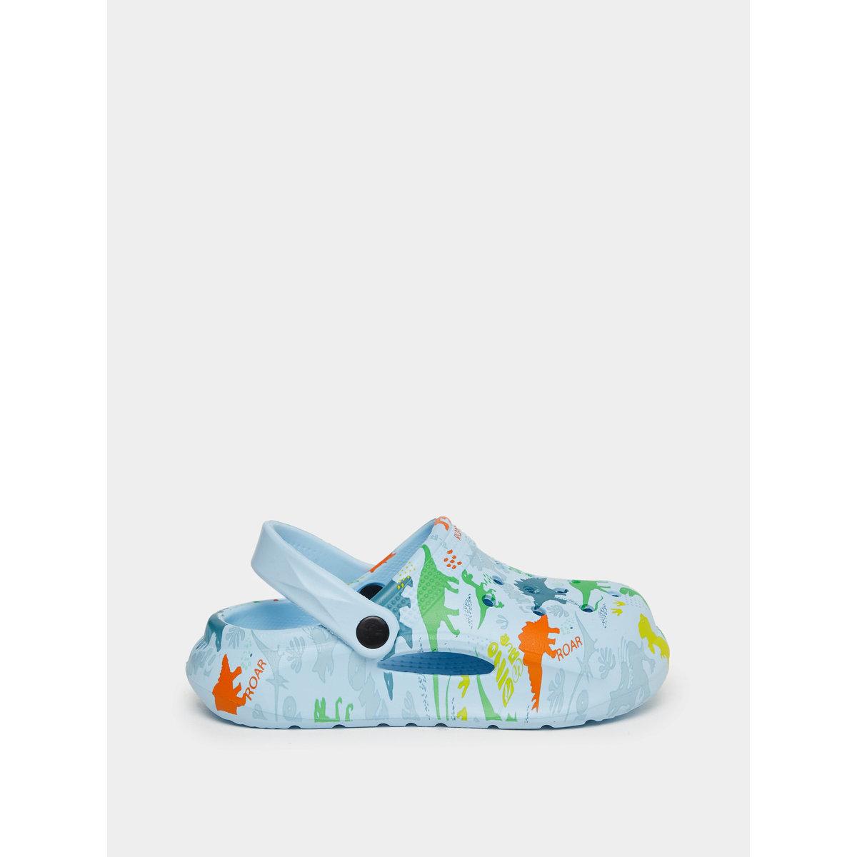 Take Two Boys Graphic Print Heel Strap Clogs-boys-shoes-flipflopsandslides-image-1