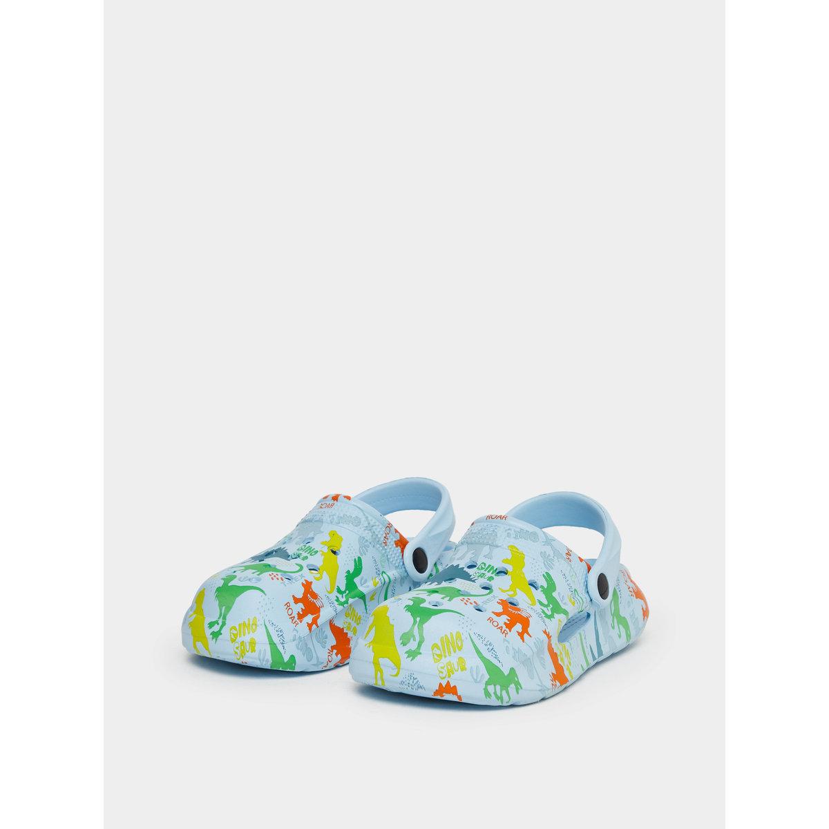 Take Two Boys Graphic Print Heel Strap Clogs-boys-shoes-flipflopsandslides-image-2