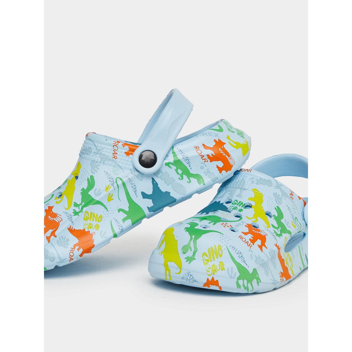 Take Two Boys Graphic Print Heel Strap Clogs-boys-shoes-flipflopsandslides-image-3