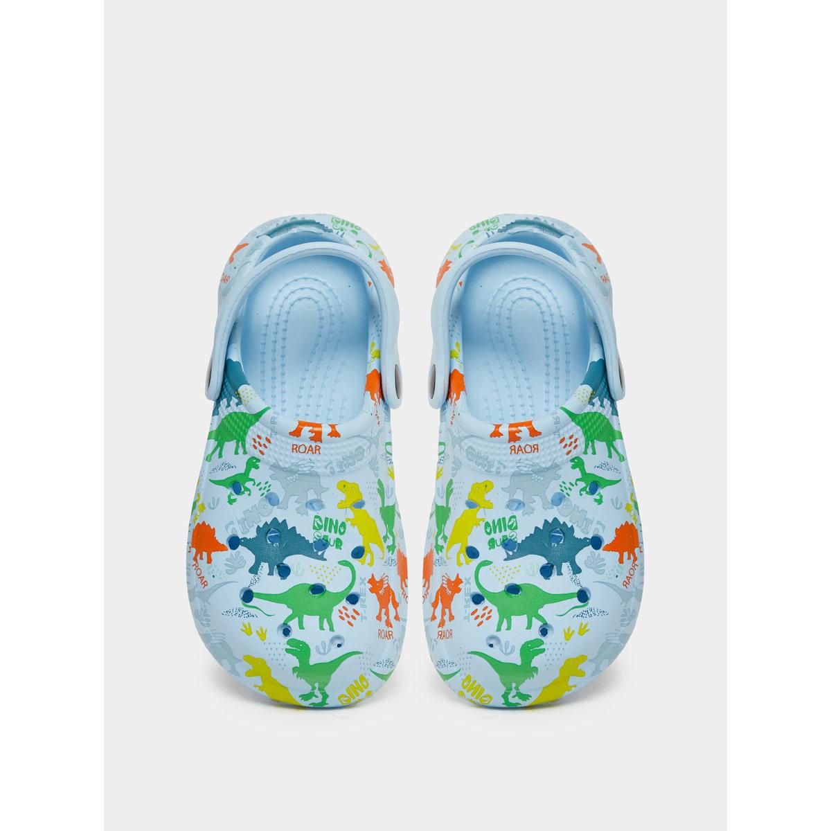 Take Two Boys Graphic Print Heel Strap Clogs-boys-shoes-flipflopsandslides-image-5