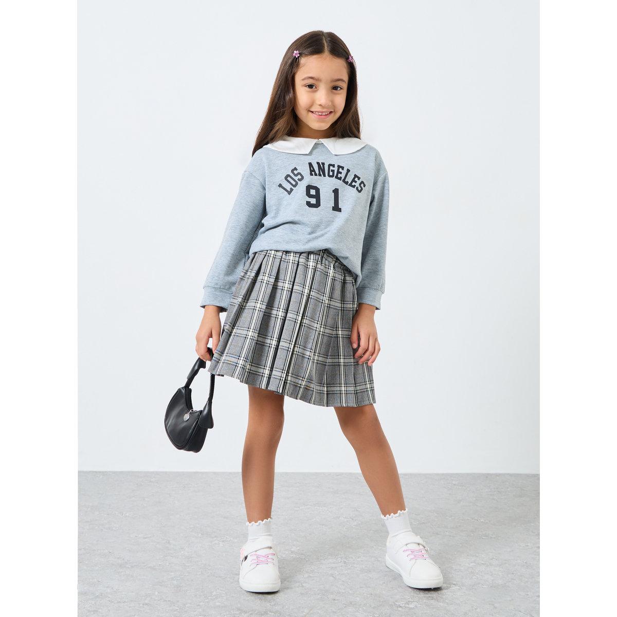 طقم منسق من تنورة وسويت شيرت-girls-clothing-setsandcoords-image-1