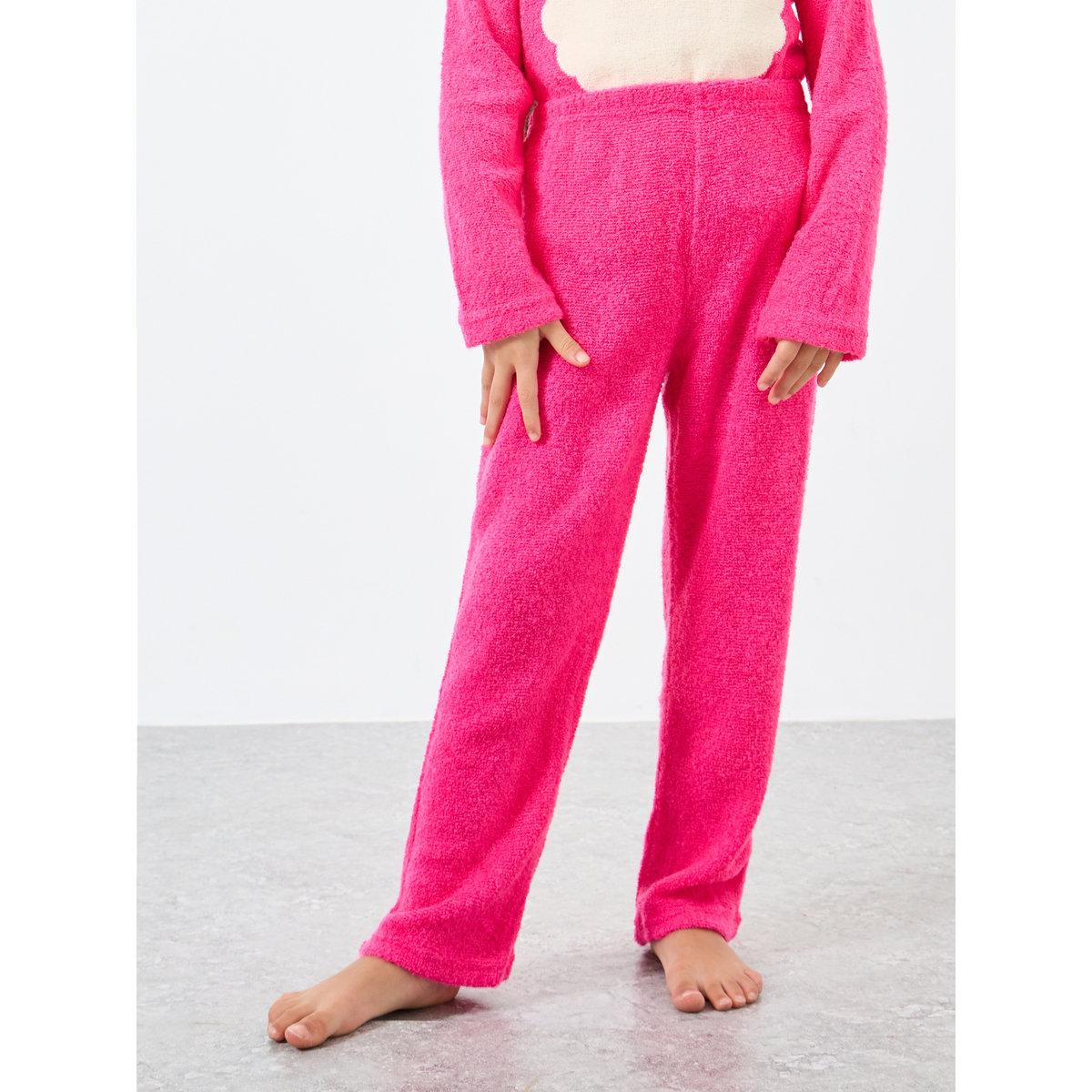 طقم من بنطال بيجاما وبلوزة بتفاصيل خروف-girls-clothing-nightwear-image-6