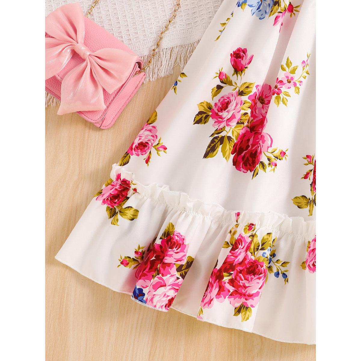 فستان بطبعة زهور وأكمام منفوخة-girls-clothing-dressesandjumpsuits-image-6