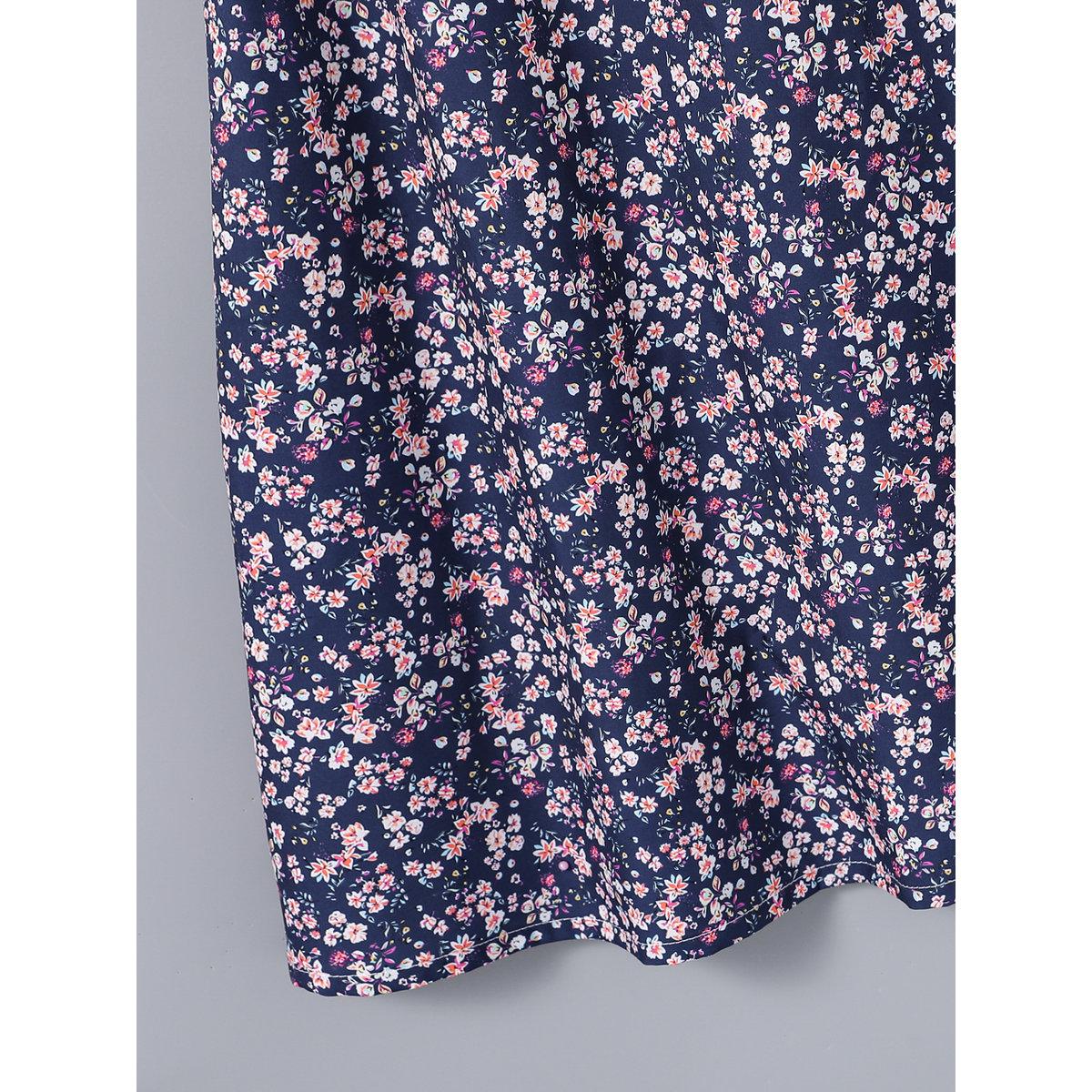 Take Two Teen All Over Print Lace Patchwork Dress-girls-clothing-dressesandjumpsuits-image-6