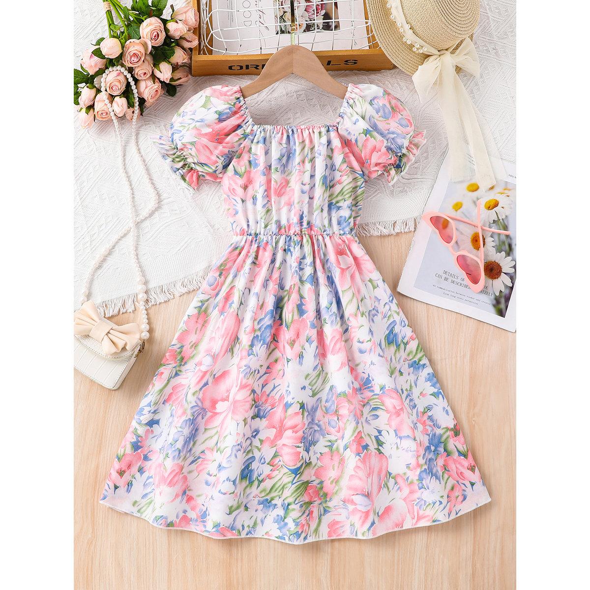 فستان بطبعة زهور-girls-clothing-dressesandjumpsuits-image-2