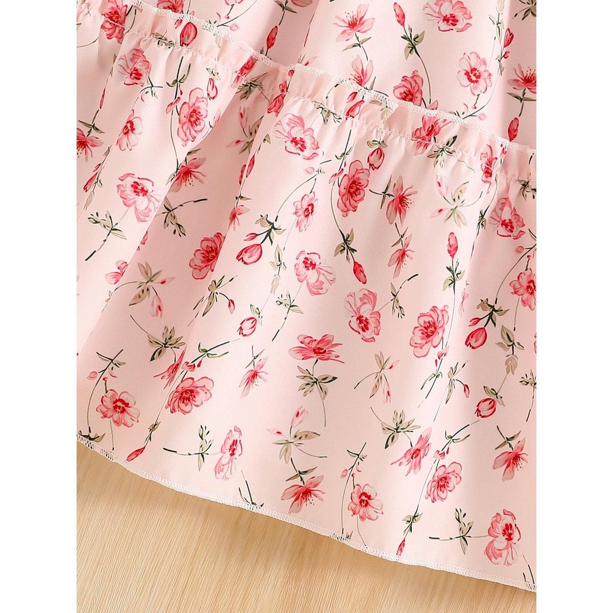 فستان بطبعة زهور وأكمام كشكش-girls-clothing-dressesandjumpsuits-image-6