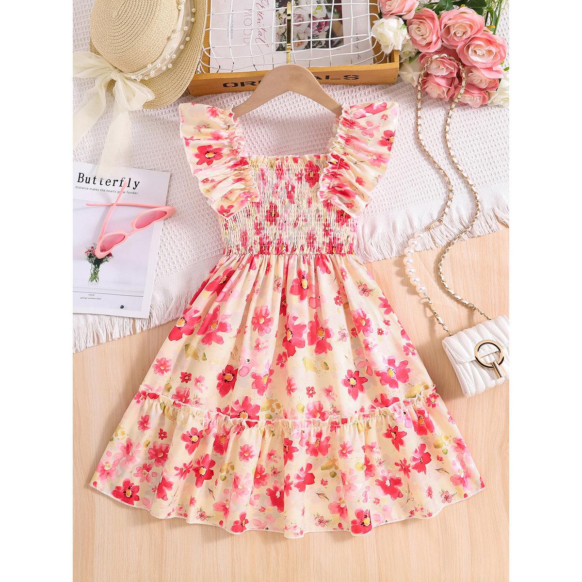 فستان بطبعة زهور-girls-clothing-dressesandjumpsuits-image-2