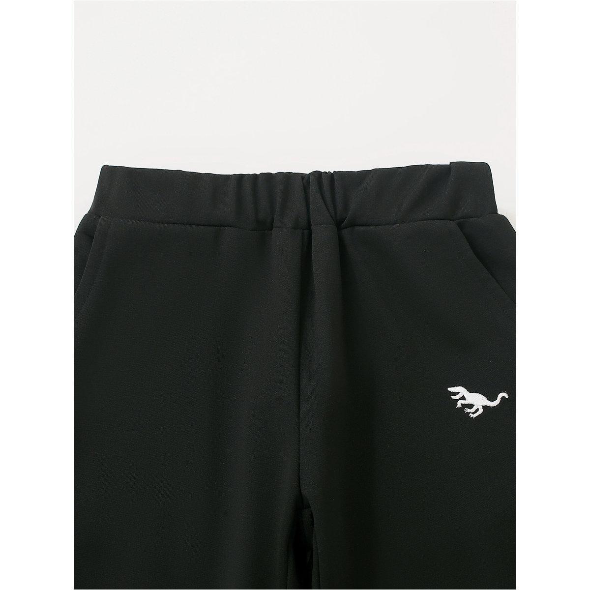 Take Two Boys White Graphic Polo and Black Jogger Set-boys-clothing-setsandcoords-image-7