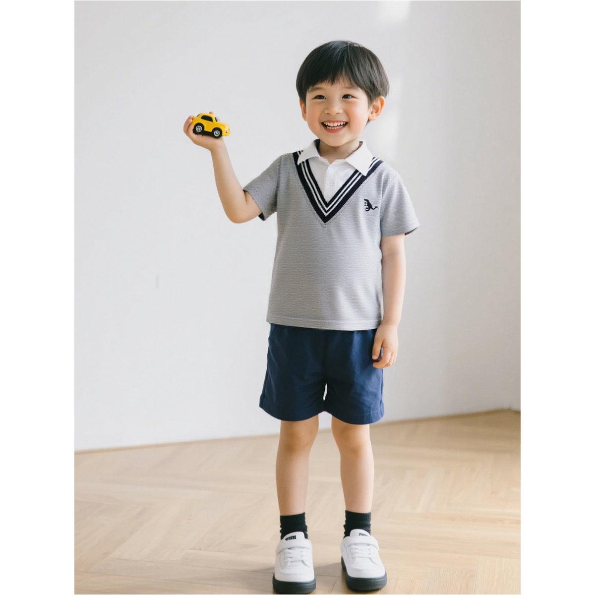 قميص بياقة بتفاصيل 2 في 1-boys-clothing-shirts-image-6
