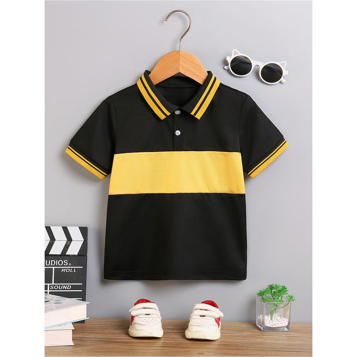 Take Two Boys Color Block Polo T-Shirt-boys-clothing-tshirtsandpolos-image-1
