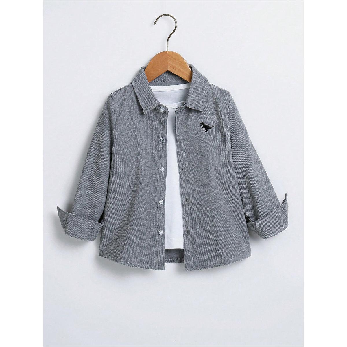 قميص بتفاصيل أزرار-boys-clothing-shirts-image-1