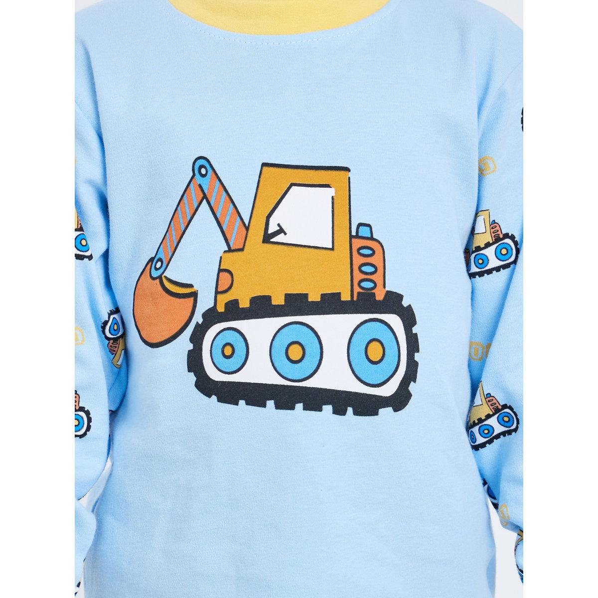 طقم من بنطال بيجاما وتيشيرت بطبعة جرافيك-boys-clothing-nightwear-image-4