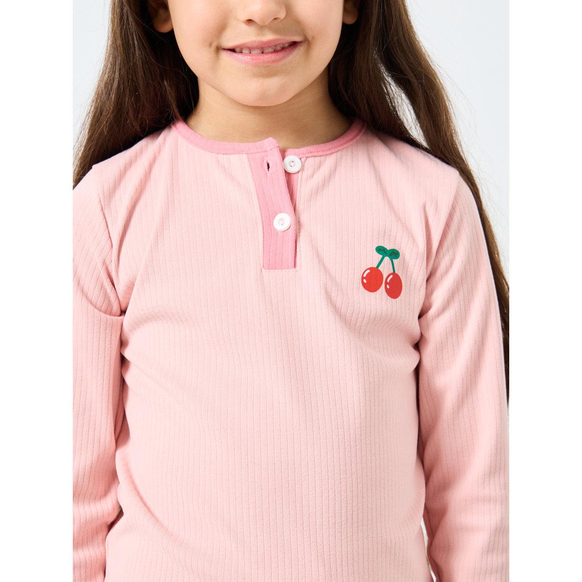طقم منسق من ليقنز وتيشيرت بطبعة جرافيك-girls-clothing-nightwear-image-3