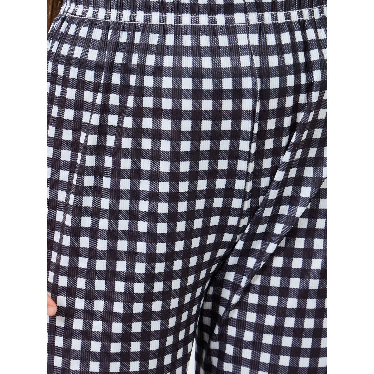 ليقنز بطبعة مربعات وحافة واسعة-girls-clothing-bottoms-leggings-image-3