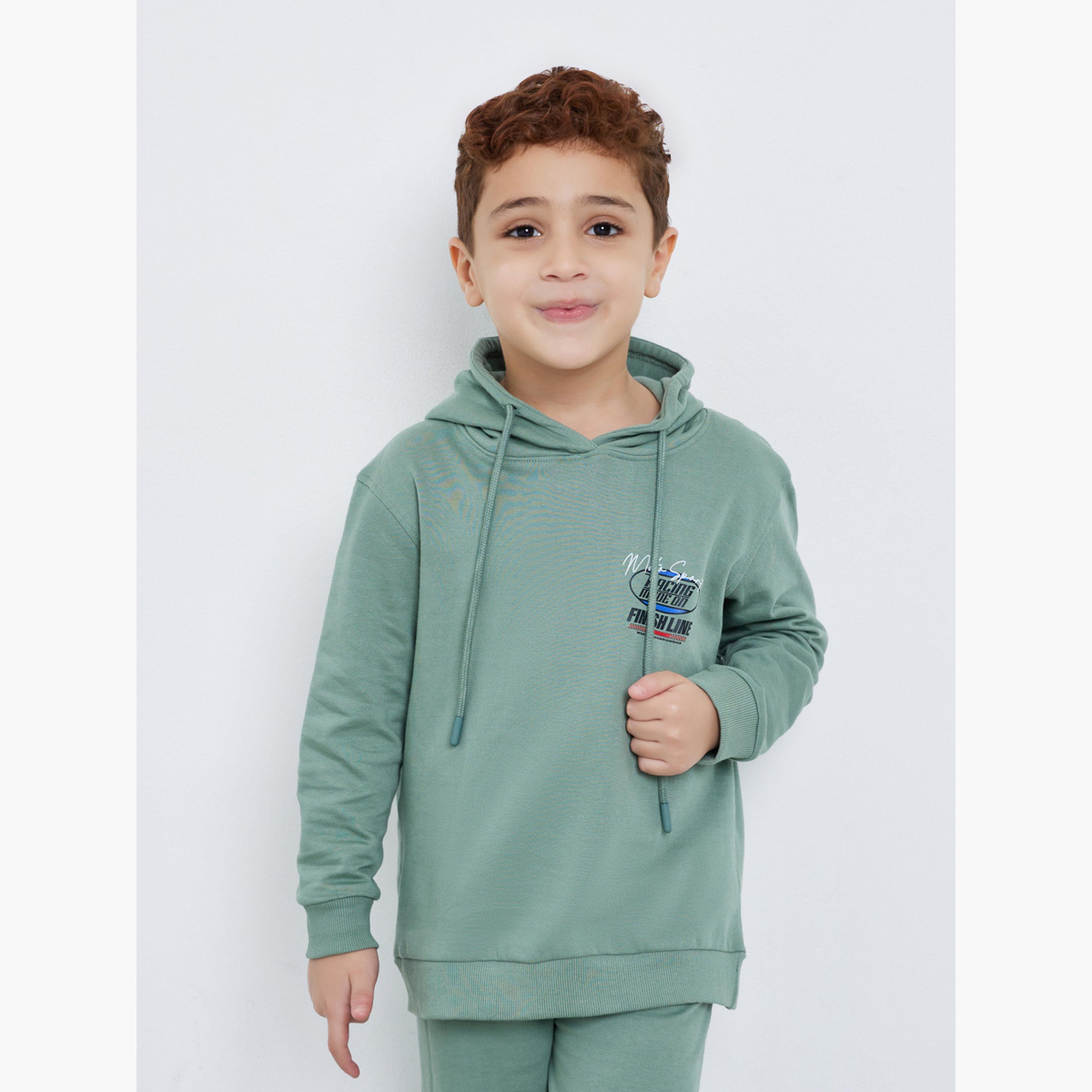 Styli Boys Graphic Hoodie and Joggers Set-boys-clothing-setsandcoords-image-3