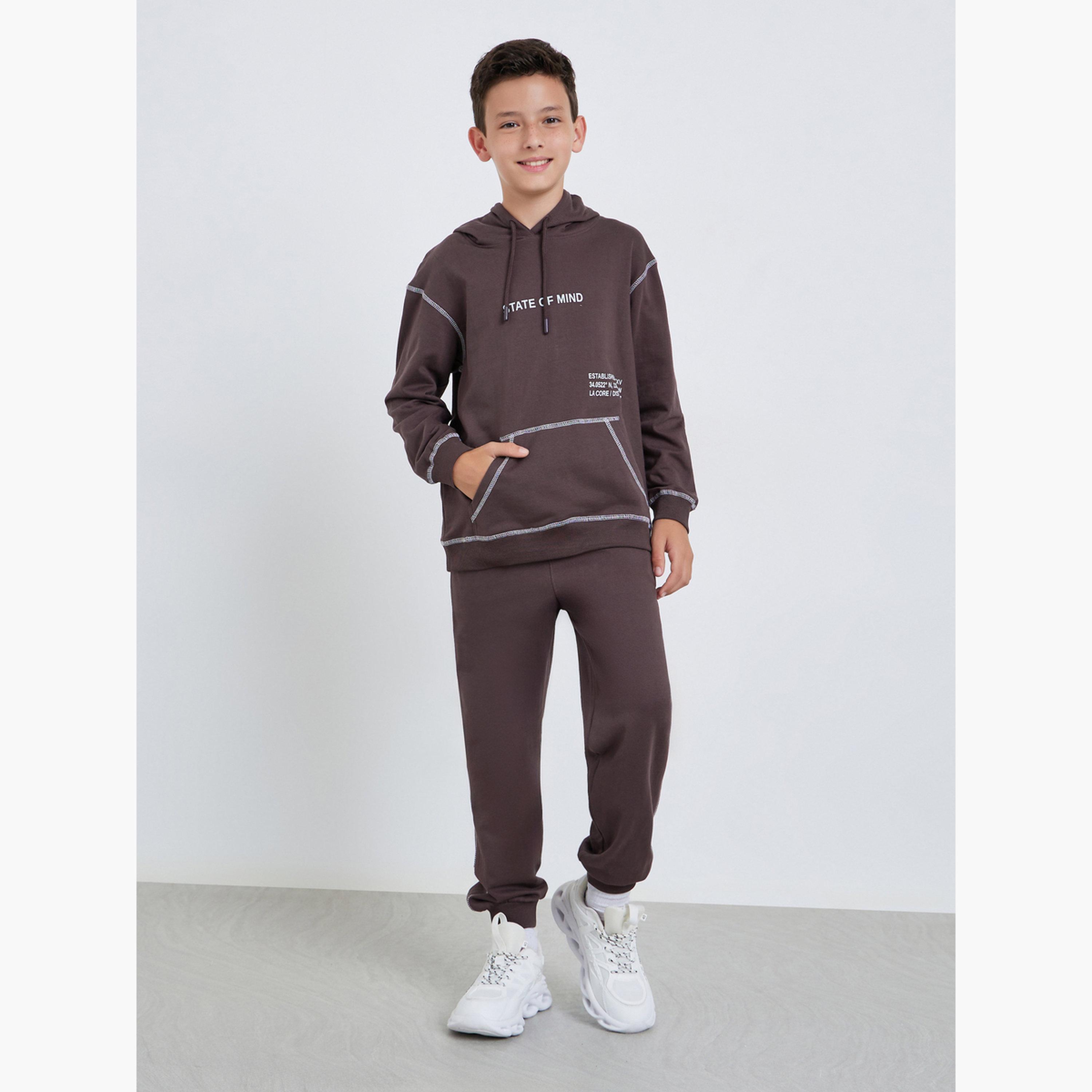 Styli Teen Boys Printed Hoodie and Joggers Set-boys-clothing-setsandcoords-image-1