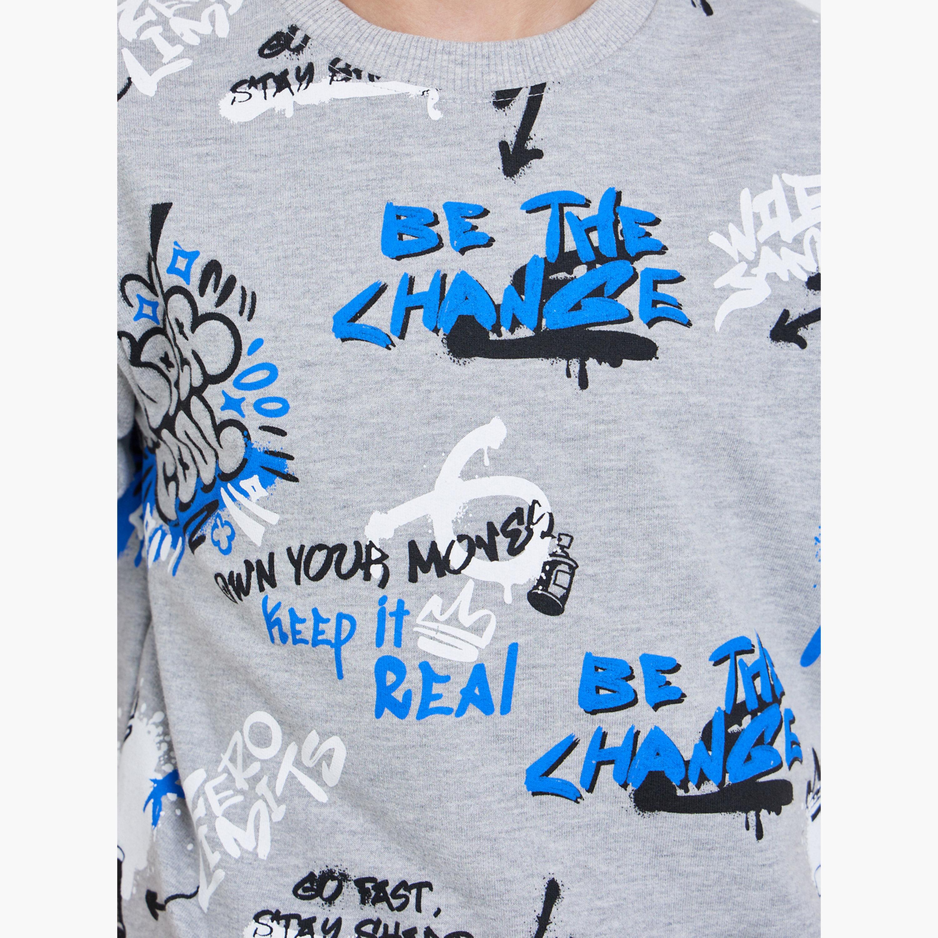 طقم من سويت شيرت مطبوع وجوغر-boys-clothing-setsandcoords-image-6