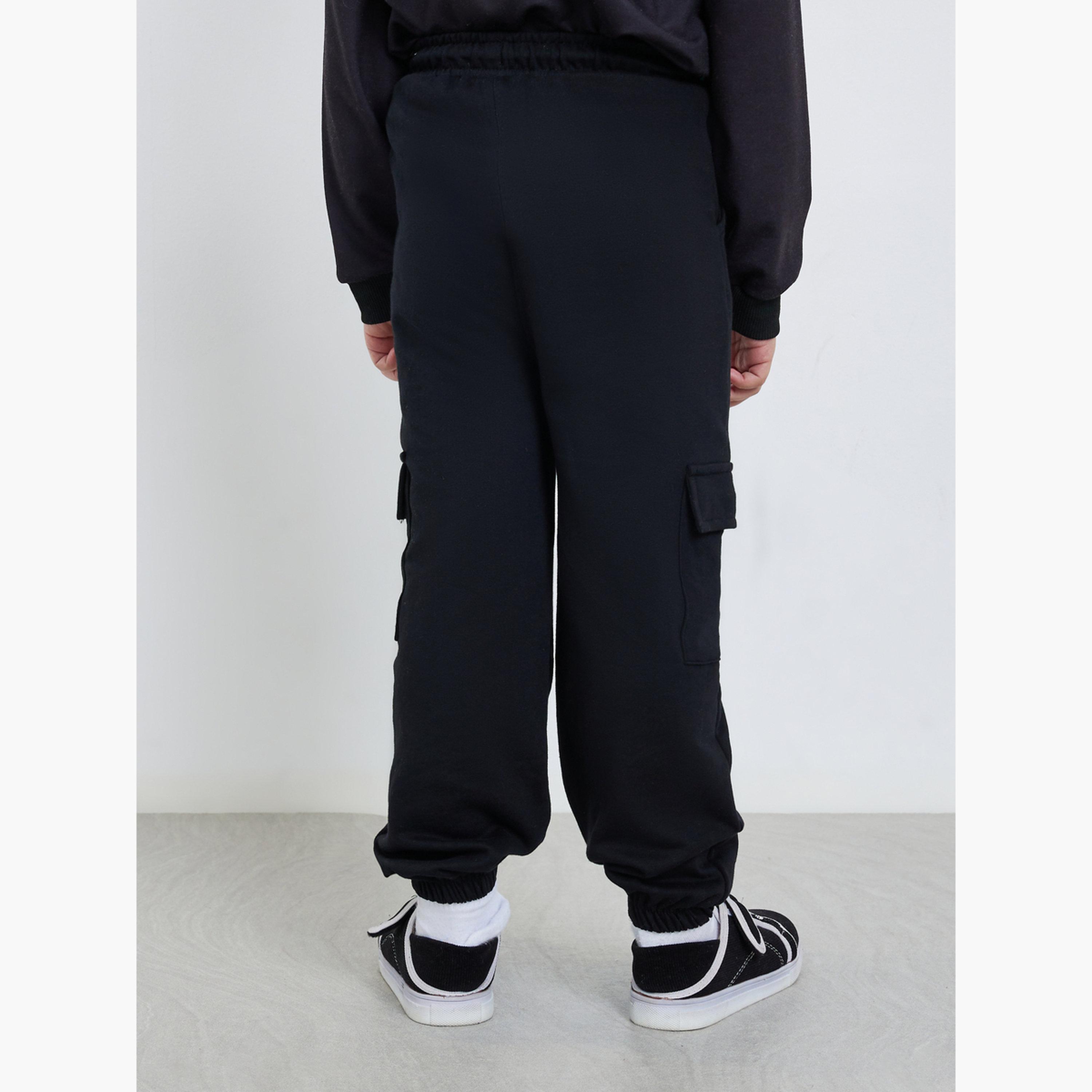 ستايلي - بنطال رياضي بجيوب وأساور مرنة للأولاد-boys-clothing-bottoms-joggersandtrackpants-image-4