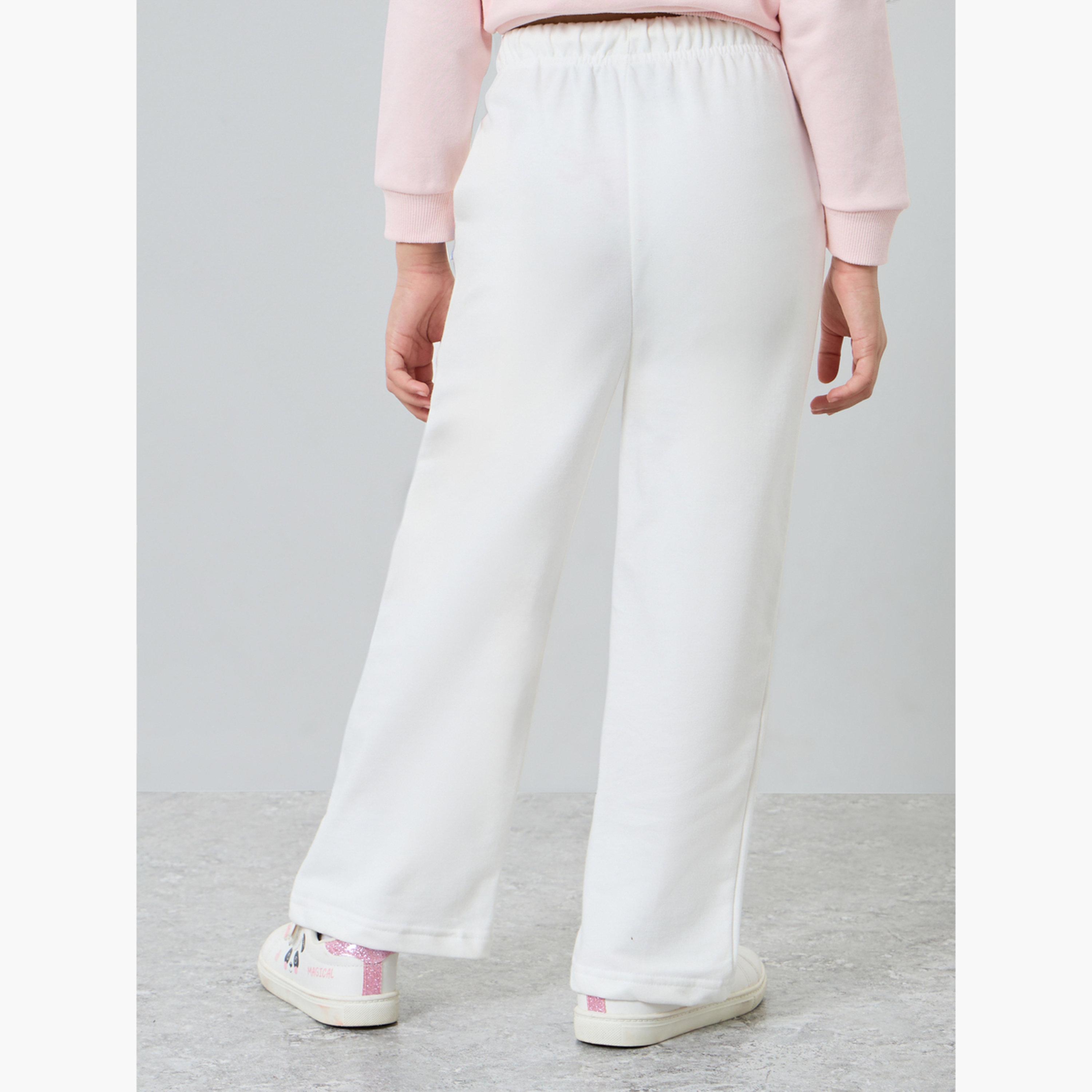 جوغر قطني بأرجل واسعة-girls-clothing-bottoms-joggersandtrackpants-image-4